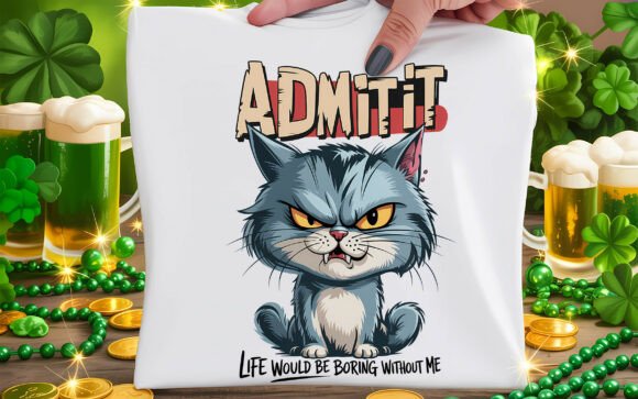 Admit It Funny Sarcastic T-shirt PNG Review