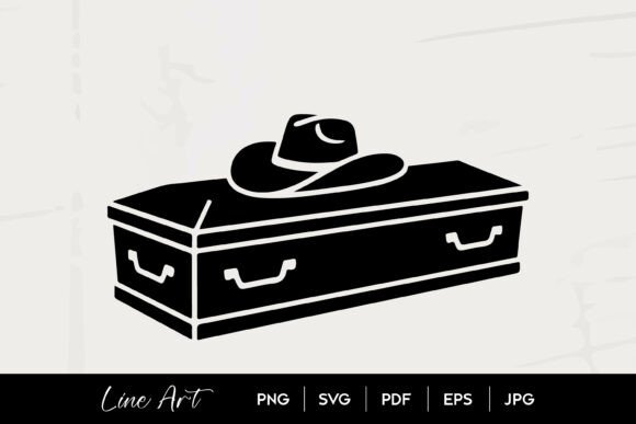 Cowboy Coffin Hat SVG Review