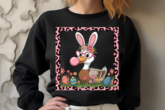 Cute Easter Goose Clipart Sublimation De