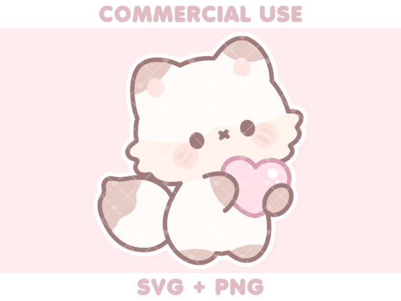 Cute White Fox Holding Heart Embroidery Review