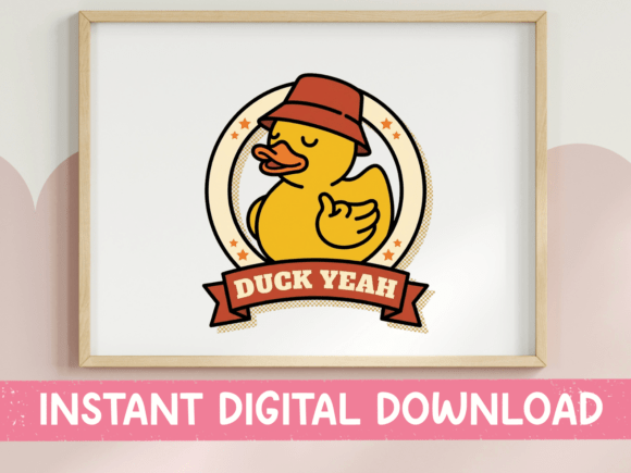 Duck Yeah Retro Badge Embroidery Review