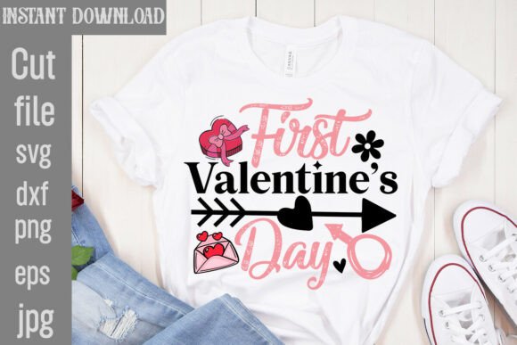 First Valentine’s Day SVG Cut File Review
