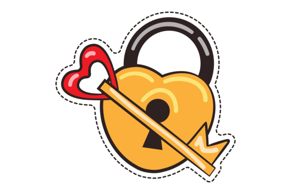 Heart Shape Lock and Love Key Cartoon St Review