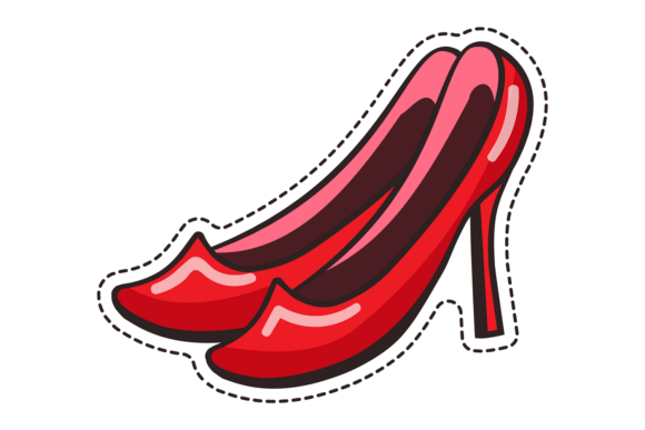 Red Shoes with High Heels Embroidery Review