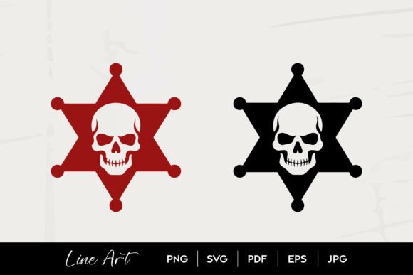 Skull Sheriff Badge SVG Embroidery Review